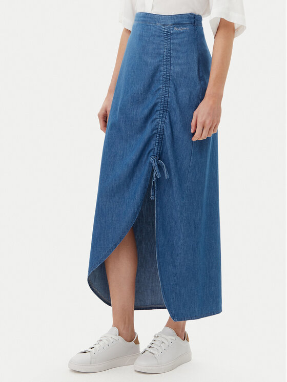 Pepe Jeans Džinsinis sijonas · Mėlyna · Maksi