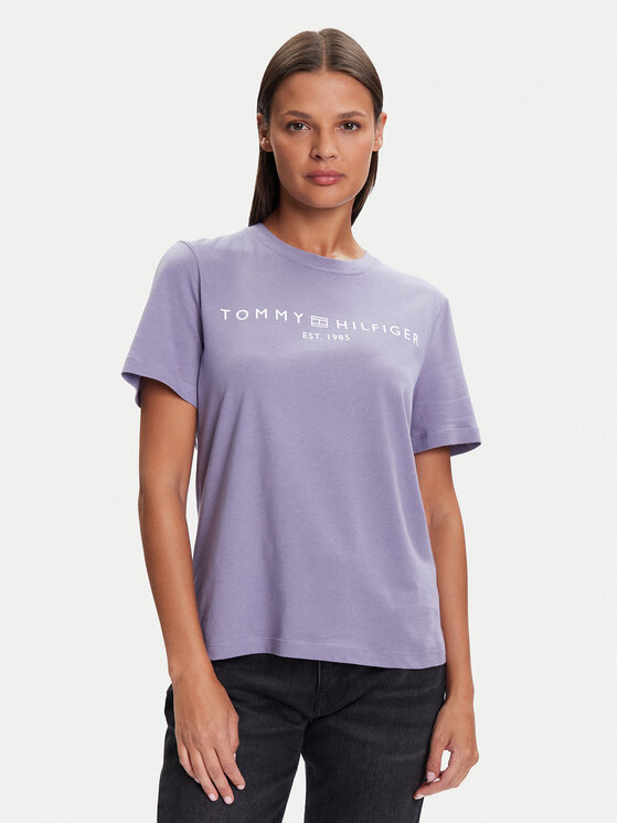 Tommy Hilfiger Marškinėliai · Violetinė
