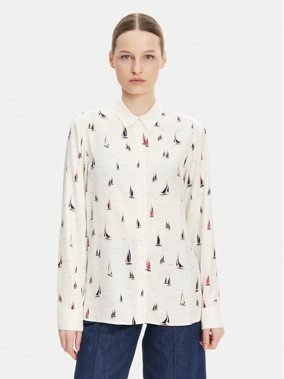 Tommy Hilfiger Marškiniai · Écru