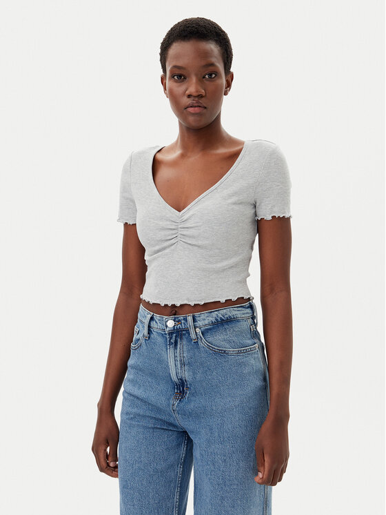 ONLY Marškinėliai · Pilka