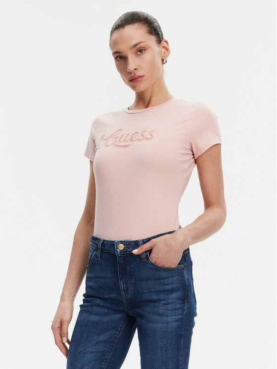 Guess Marškinėliai · Rožinė