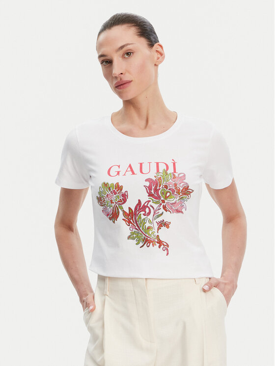 Gaudi Marškinėliai · Balta