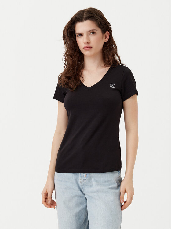 Calvin Klein Jeans Marškinėliai · Juoda