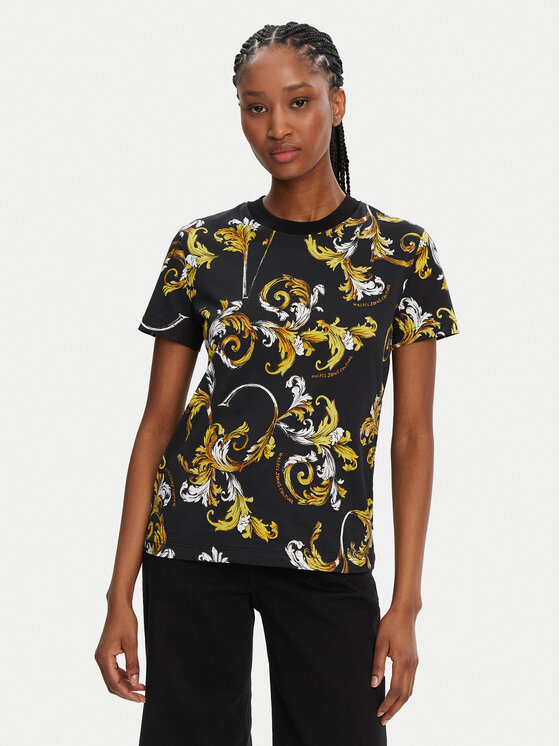 Versace Jeans Couture Marškinėliai · Juoda