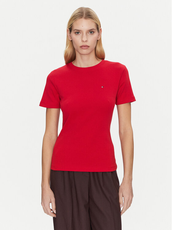 Tommy Hilfiger Marškinėliai · Raudona