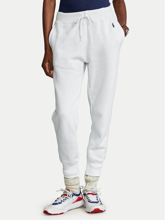 Polo Ralph Lauren Sportinės kelnės · Balta · Regular Fit