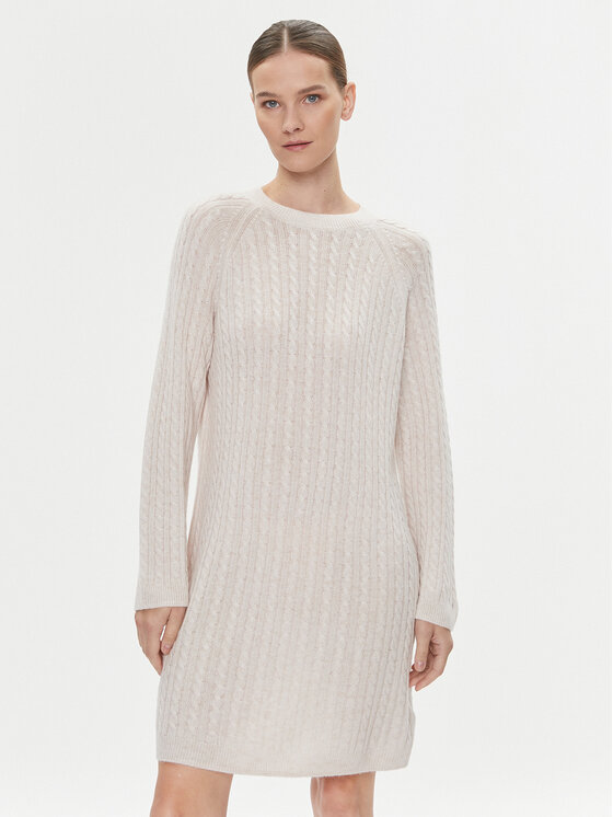 Tommy Hilfiger Trikotažinė suknelė · Smėlio · Mini