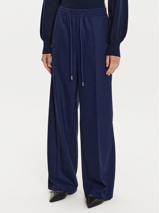 BOSS Sportinės kelnės · Tamsiai mėlyna · Relaxed Fit