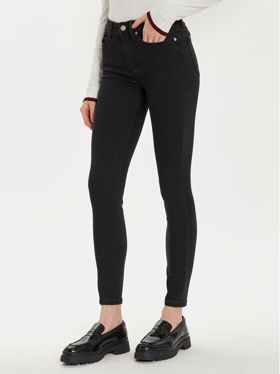 Tommy Hilfiger Džinsai · Juoda · Skinny Fit