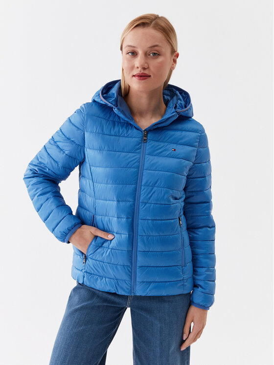 Tommy Hilfiger Demisezoninė striukė · Mėlyna