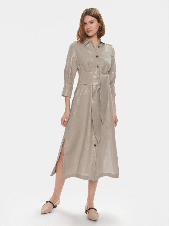 Marella Marškinių tipo suknelė · Smėlio · Midi