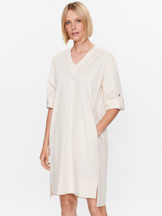 Peserico Kasdieninė suknelė · Écru · Midi