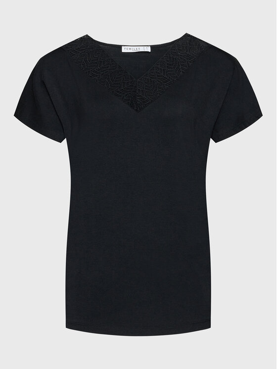 Femilet by Chantelle Pižamos marškinėliai · Juoda