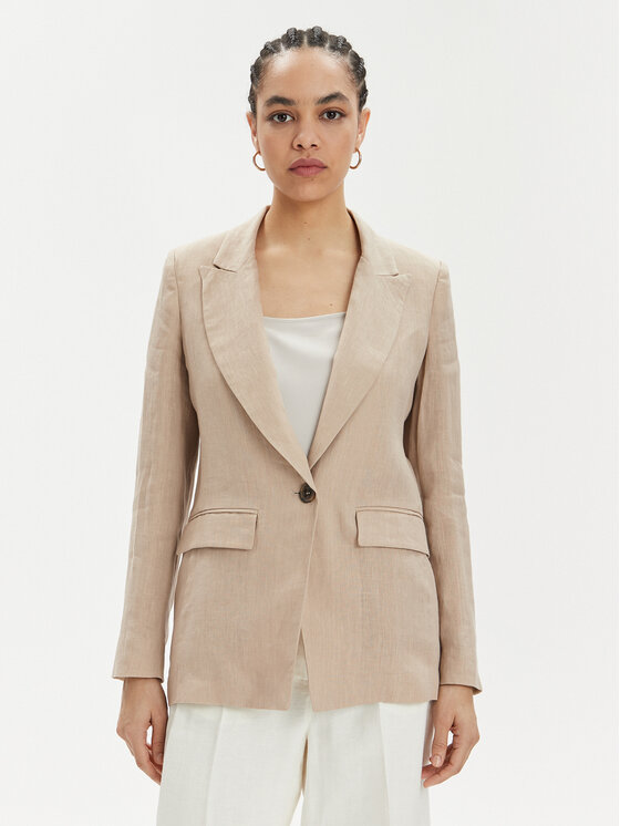 Marella Švarkas · Smėlio · Regular Fit