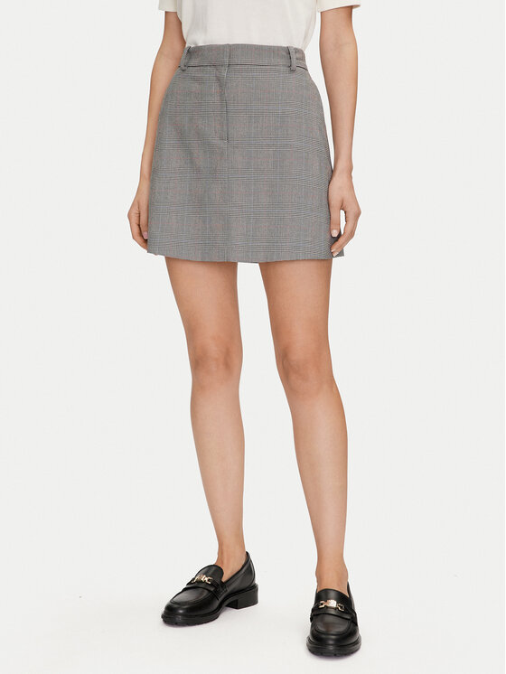 Tommy Hilfiger Trapecijos formos sijonas · Pilka · Mini