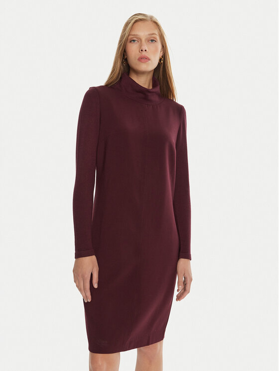 TATUUM Trikotažinė suknelė · Vyšninė · Mini