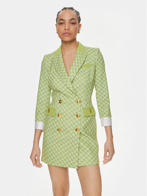 Elisabetta Franchi Kokteilinė suknelė · Žalia · Mini