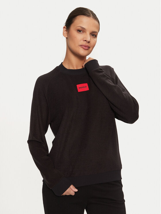 HUGO Megztinis · Juoda · Regular Fit