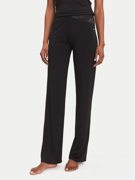 BOSS Pižamos kelnės · Juoda