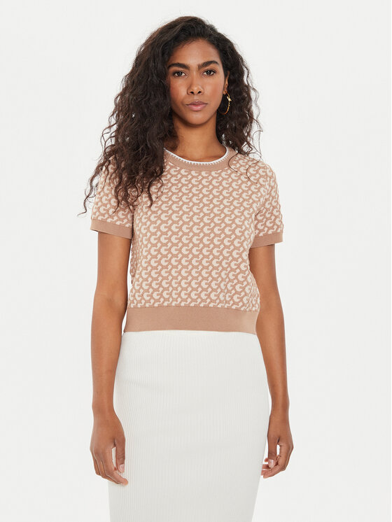 Guess Megztinis · Smėlio · Regular Fit