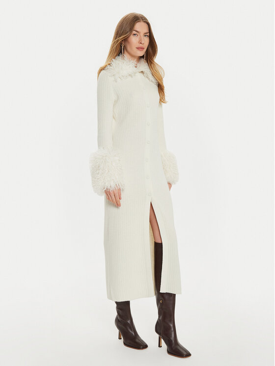 TWINSET Kardiganas · Balta · Slim Fit