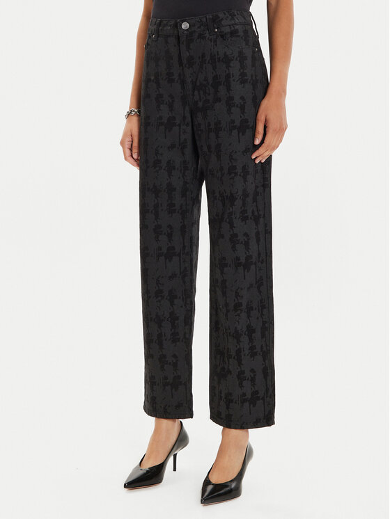 KARL LAGERFELD Džinsai · Juoda · Regular Fit