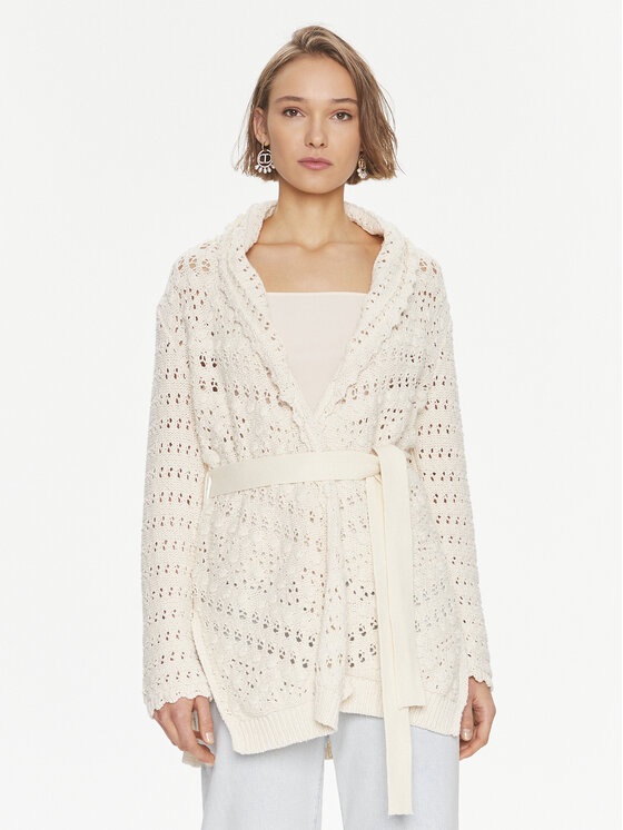 TWINSET Kardiganas · Smėlio · Regular Fit