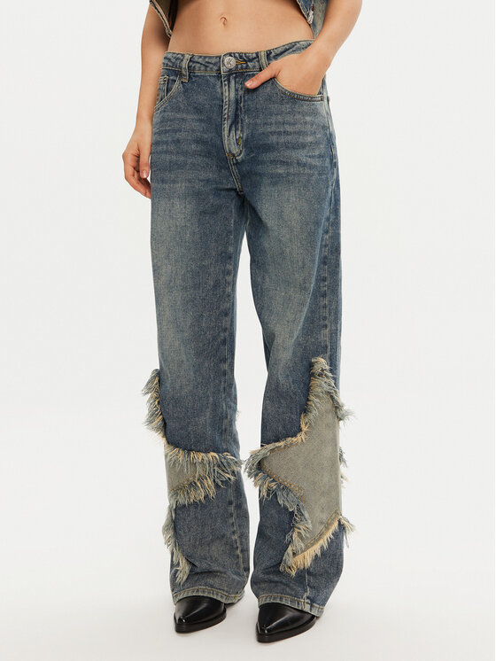 One Teaspoon Džinsai · Mėlyna · Regular Fit