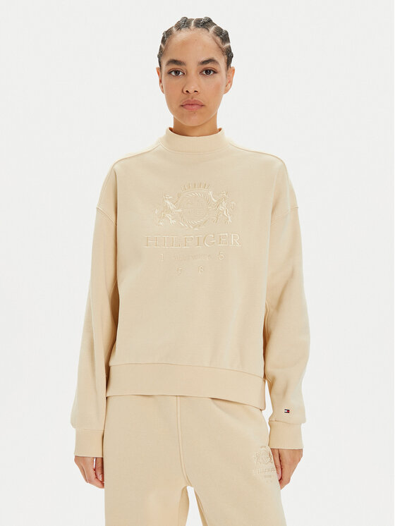 Tommy Hilfiger Džemperis · Smėlio · Relaxed Fit