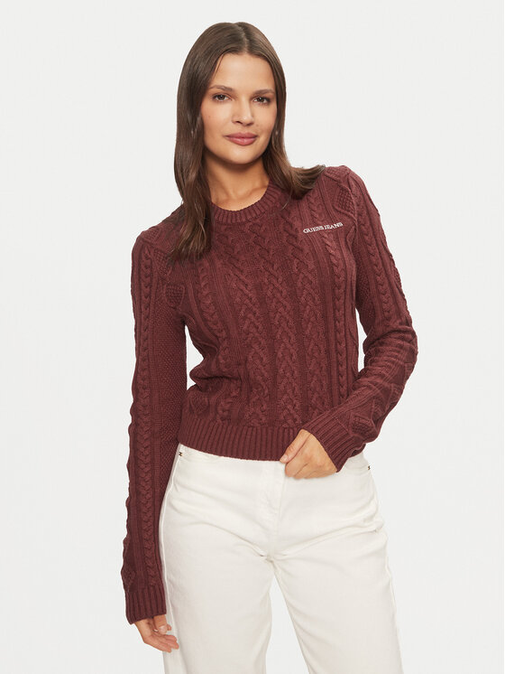 Guess Jeans Megztinis · Vyšninė · Regular Fit