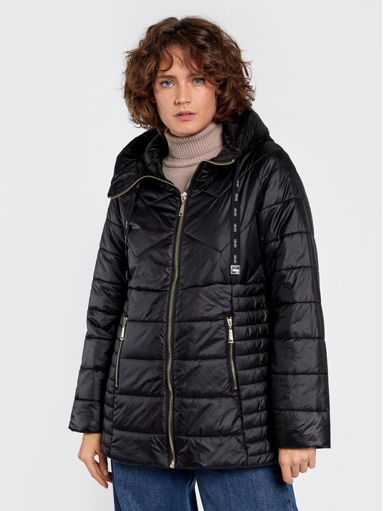 Liu Jo Sport Demisezoninė striukė · Juoda