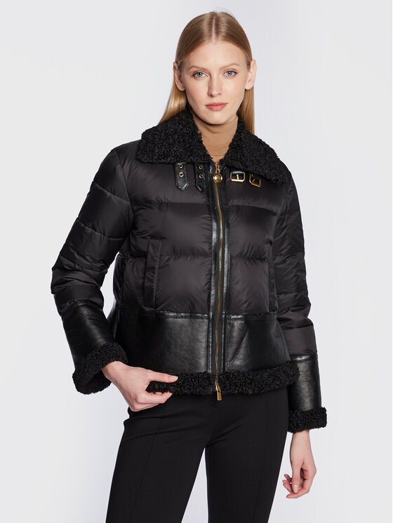 PINKO Demisezoninė striukė · Juoda