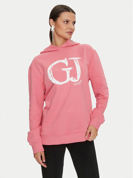 Guess Džemperis · Rožinė · Relaxed Fit