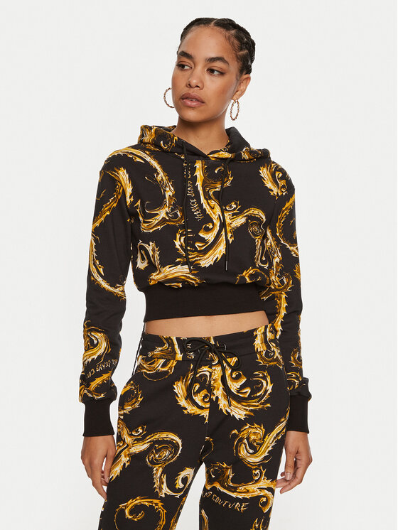 Versace Jeans Couture Džemperis · Juoda · Regular Fit