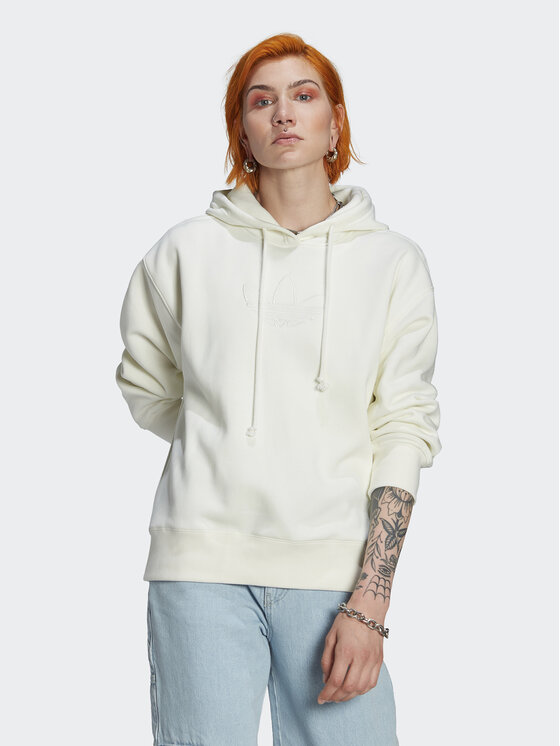 adidas Džemperis · Balta · Relaxed Fit