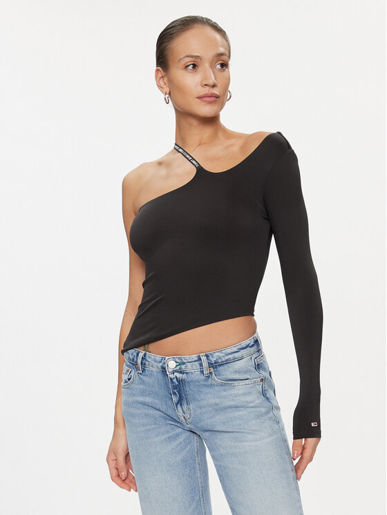 Tommy Jeans Palaidinė · Juoda