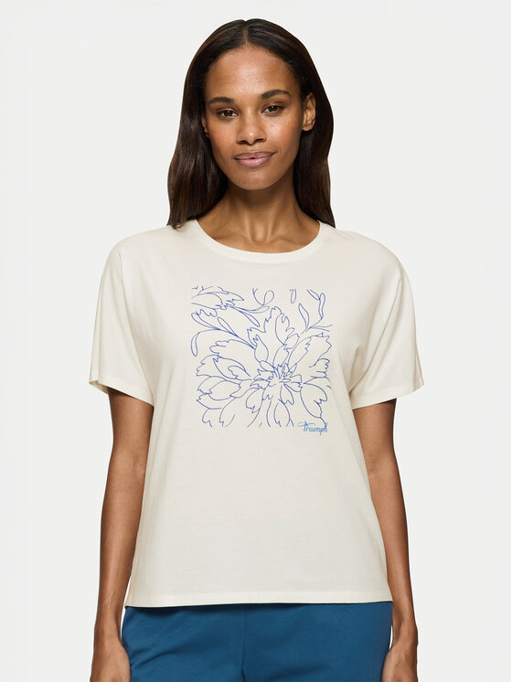 Triumph Pižamos marškinėliai · Smėlio