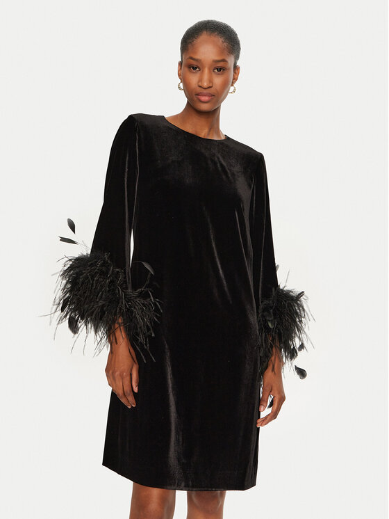 Luisa Spagnoli Kokteilinė suknelė · Juoda · Mini