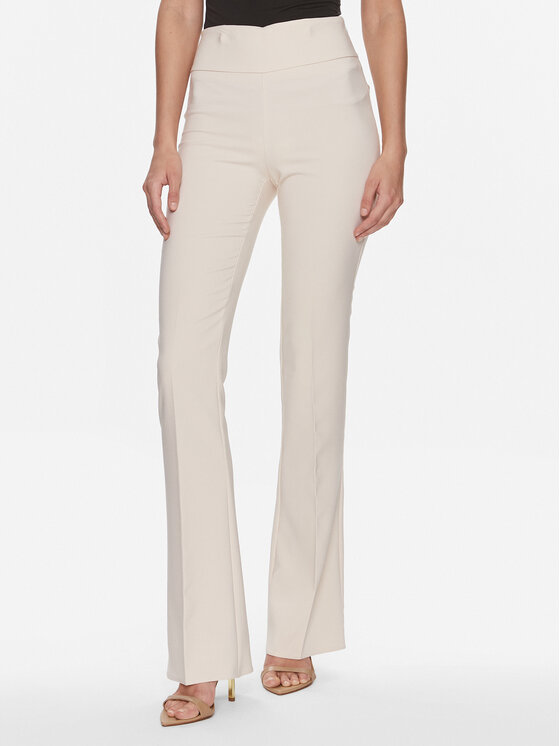 Rinascimento Medžiaginės kelnės · Smėlio · Regular Fit