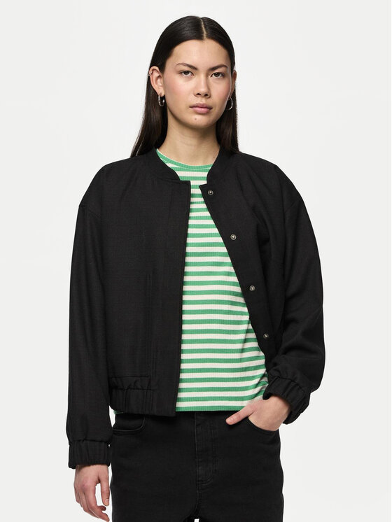 Pieces Bomber striukė · Juoda