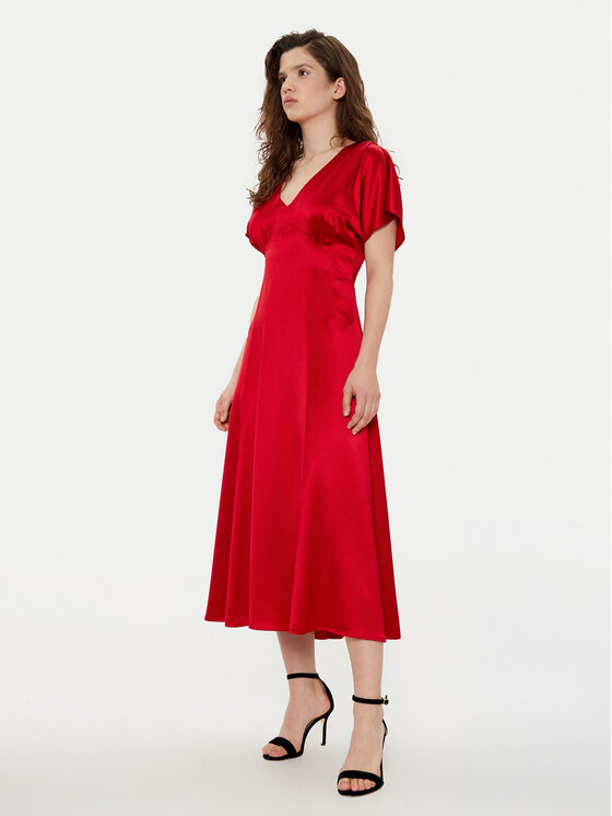 TATUUM Kokteilinė suknelė · Raudona · Midi