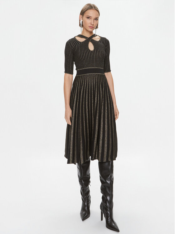 PINKO Kasdieninė suknelė · Juoda · Midi