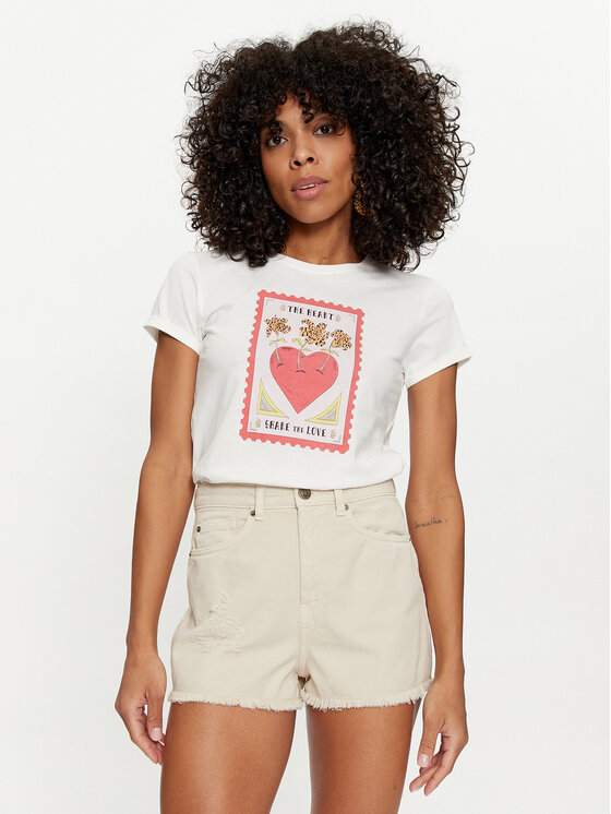 TWINSET Marškinėliai · Balta