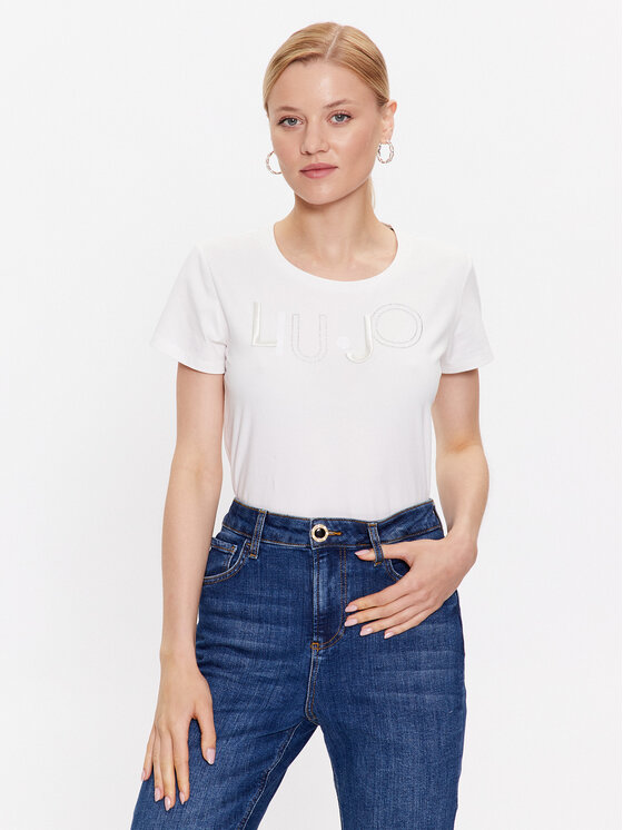 Liu Jo Sport Marškinėliai · Écru