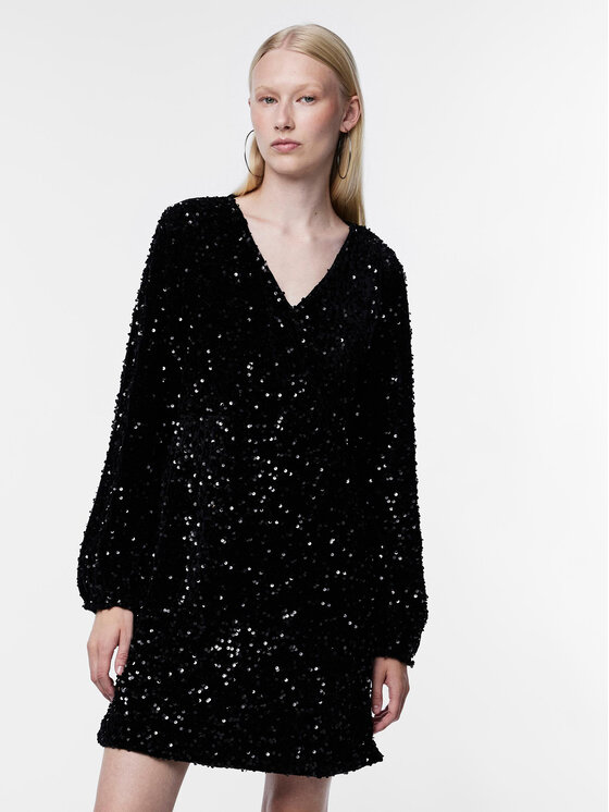 Pieces Kokteilinė suknelė · Juoda · Mini