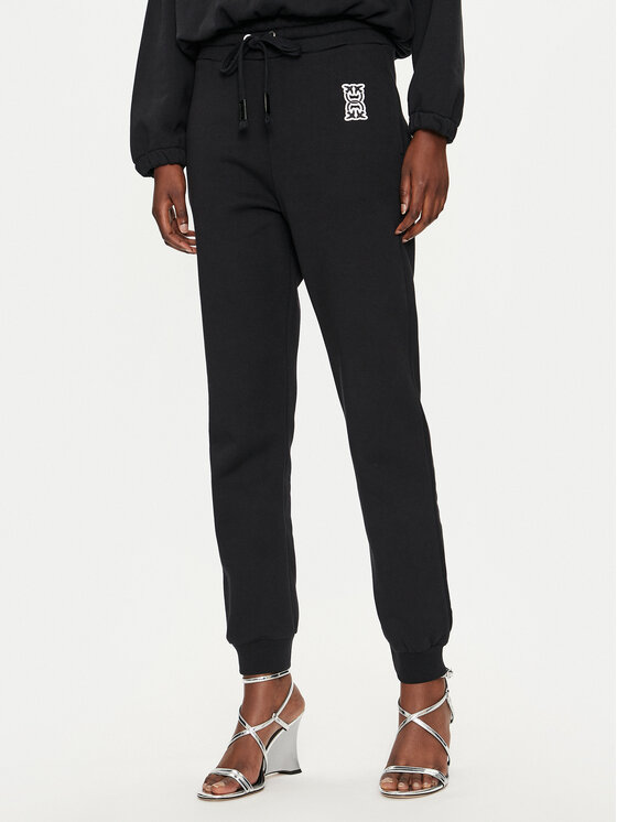 PINKO Sportinės kelnės · Juoda · Ilgas