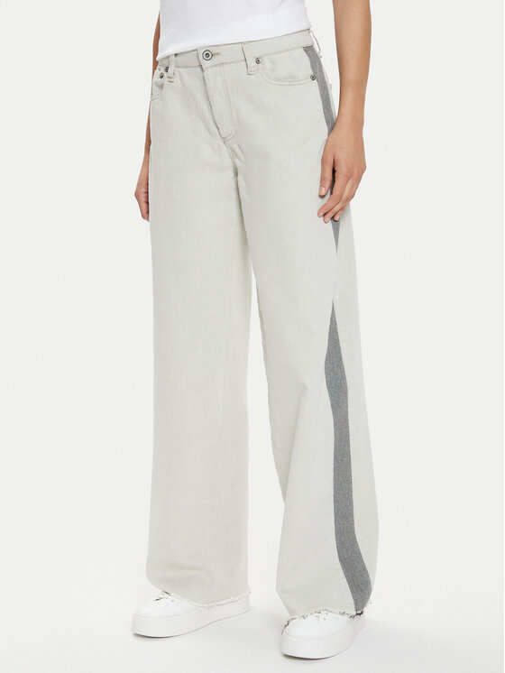 Please Džinsai · Smėlio · Relaxed Fit