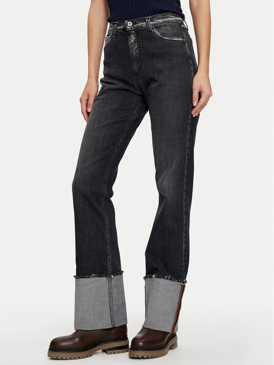 Please Džinsai · Pilka · Regular Fit