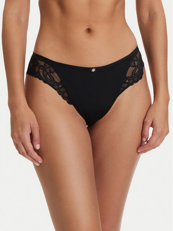 BOSS Klasikinės kelnaitės · Juoda