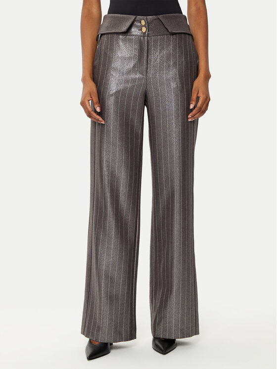 Babylon Medžiaginės kelnės · Pilka · Regular Fit